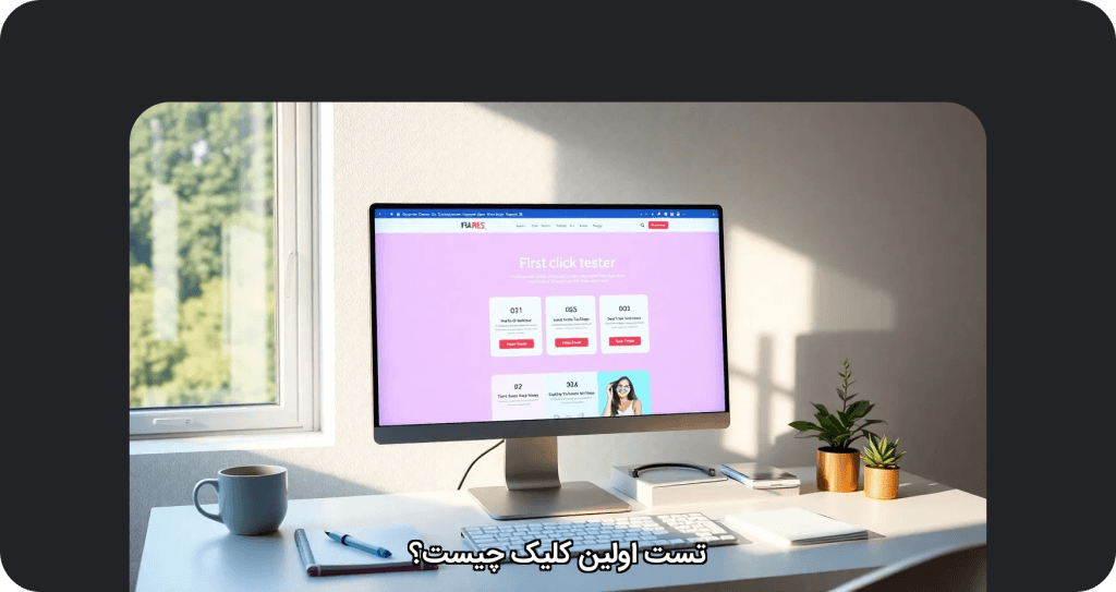 تست اولین کلیک